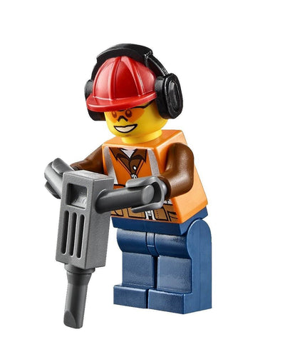 LEGO® CITY® Demolition Excavator and Truck Construction Site Playset | 60075