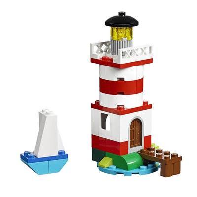 LEGO Classic Small Creative Bricks Kids 221 Piece Building Box Set (Open Box)