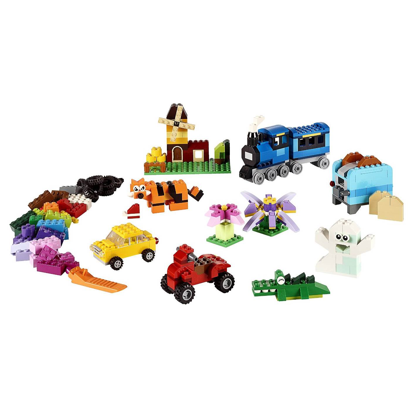 LEGO Classic Medium Creative Bricks Kids 484 Piece Building Box Set | 10696 - VMInnovations