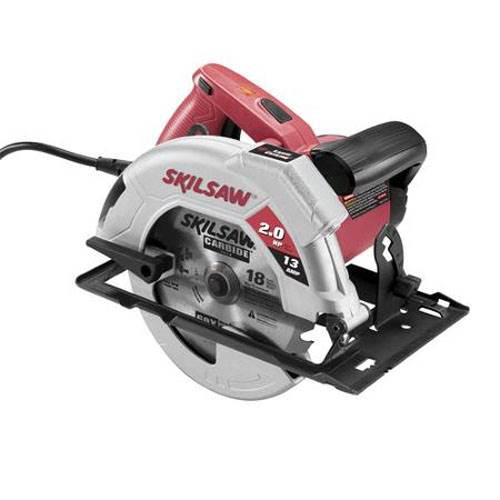 SKIL 5681-01 Corded 7 1/4 Inch 13 Amp Laser Circular Saw w/ Blade - Open Box