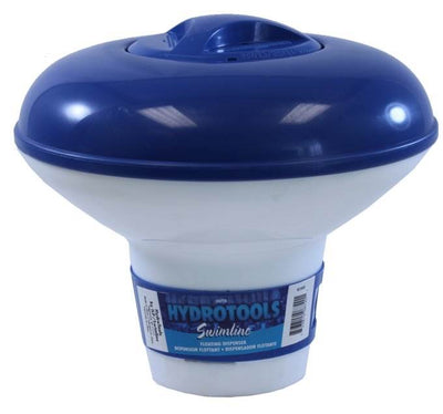 Pool Solutions 50 lb Bucket 3" Pool/Spa Chlorine + Floating Tablet Dispenser