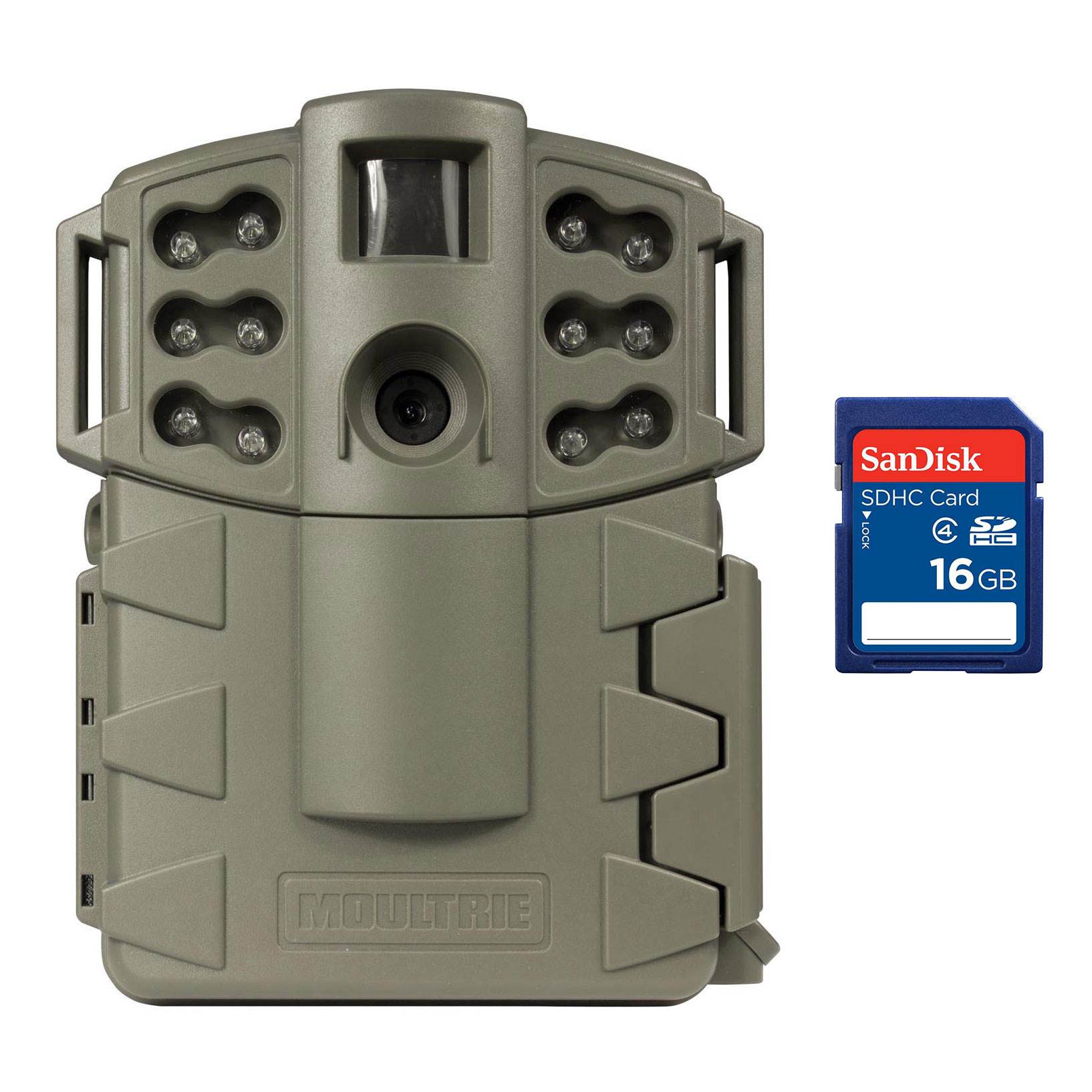 Moultrie Game Spy A 5 Gen2 Low Glow 5 MP Infrared Trail Camera + 16GB SD Card