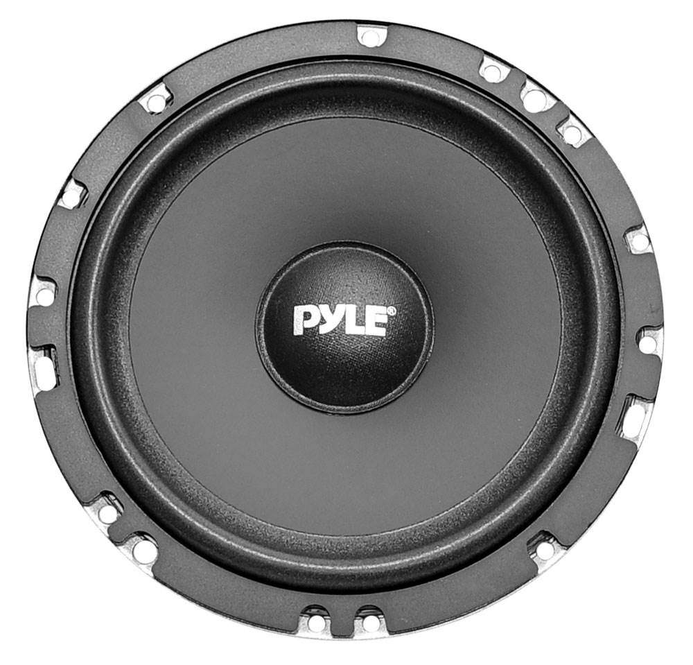 2 sets Pyle PLSL650K 6.5" 600W Slim Mount 2-Way Stereo Component Speaker System