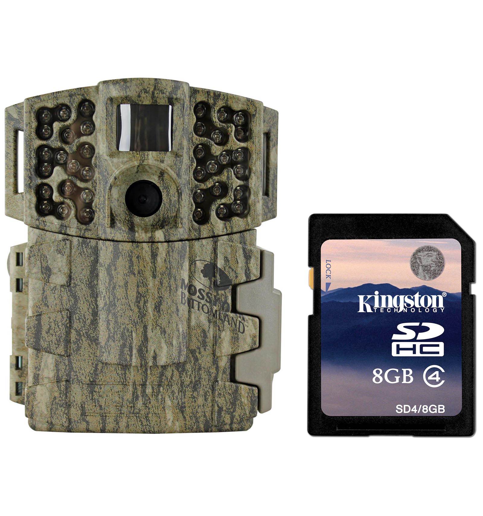 MOULTRIE Game Spy M-880 Gen2 Low Glow 8 MP Infrared Trail Camera + 8GB SD Card