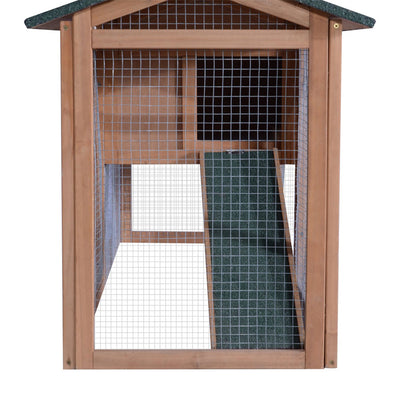 Lovupet 6010-1305 Pet Supplies Wood Fenced House Pet Cage for Small Animals