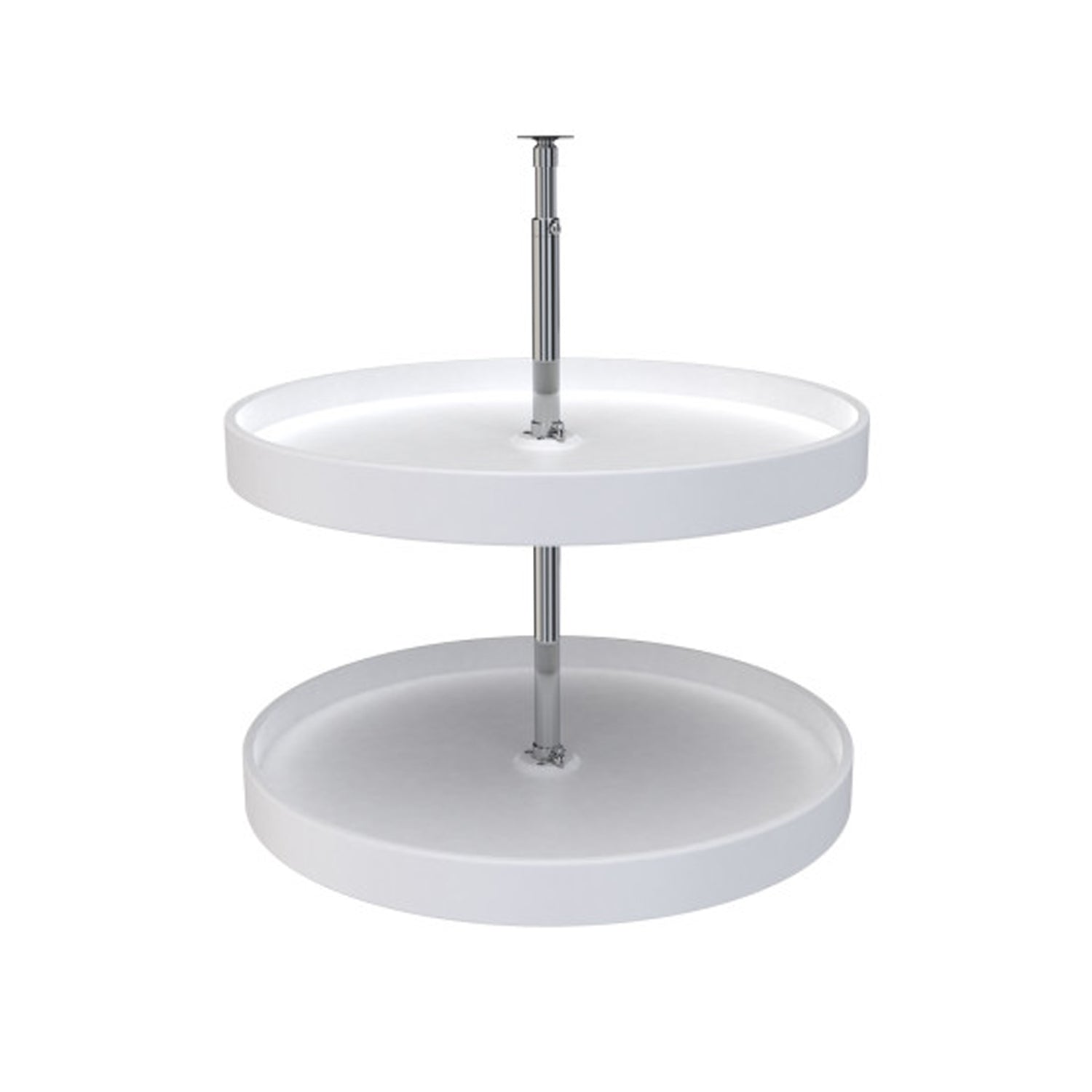 Rev-A-Shelf 6012-24-11-52-RB 24" Polymer Circle 2-Shelf Lazy Susan (Refurbished)