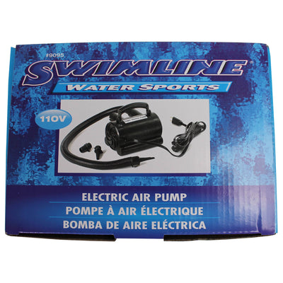NEW Swimline 90645 Pool Inflatable Pizza Slice Float Raft Water w/ 110V Air Pump