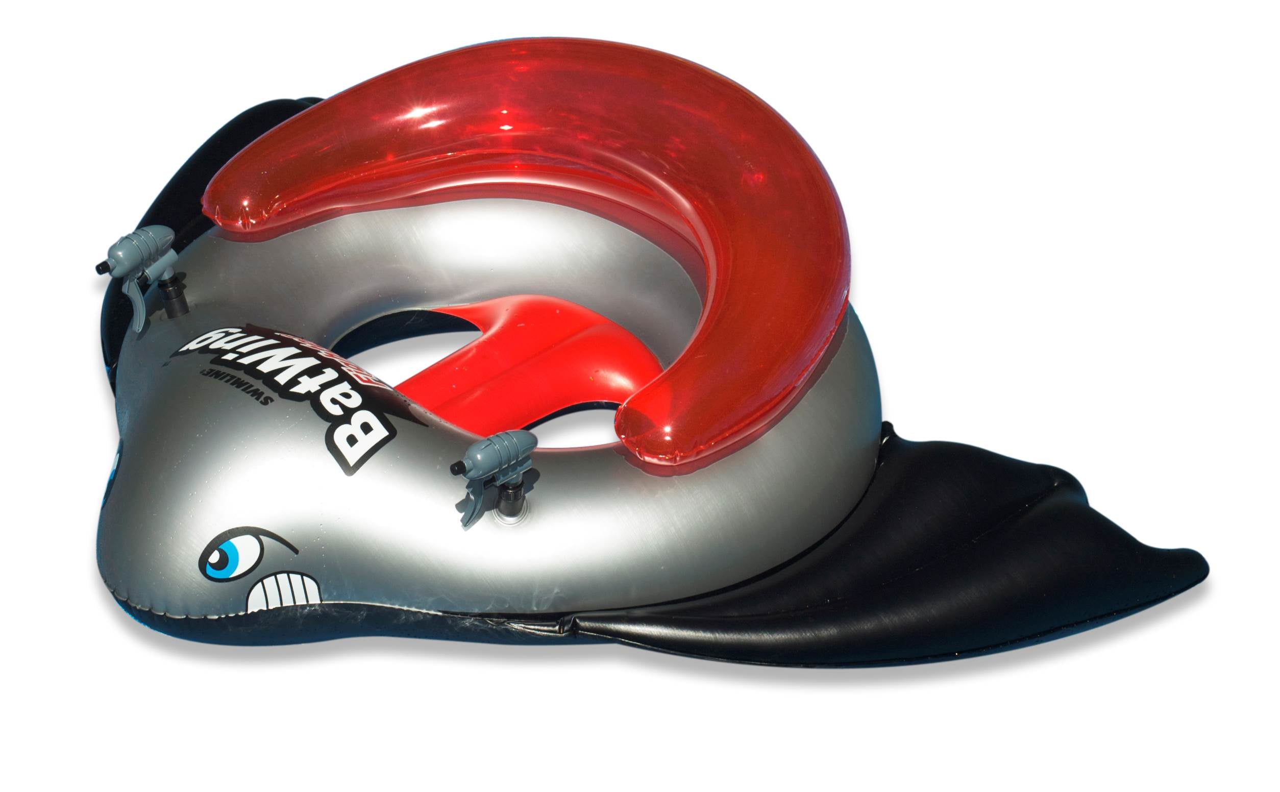 NEW Swimline 90797 BatWing Fighter Inflatable Tube Squirt Blaster w/ Air Pump - VMInnovations