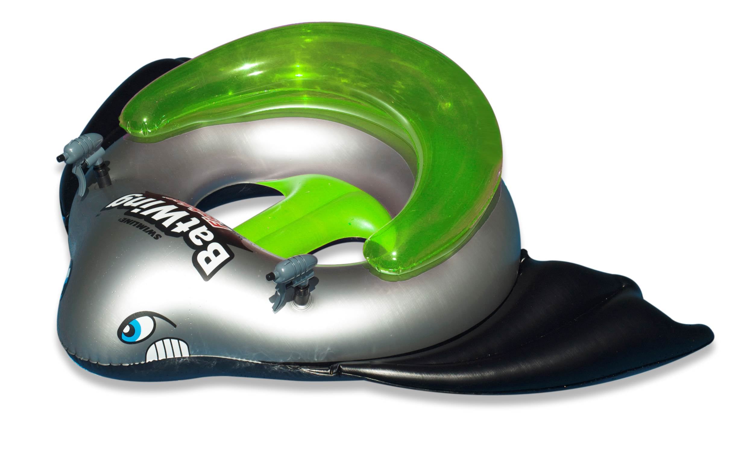 NEW Swimline 90797 BatWing Fighter Inflatable Tube Squirt Blaster w/ Air Pump - VMInnovations
