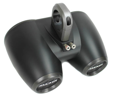 4) Boss CH6530 6.5" 600W Speakers Black + 2) 6.5" 12KMTED Dual Tower Enclosures