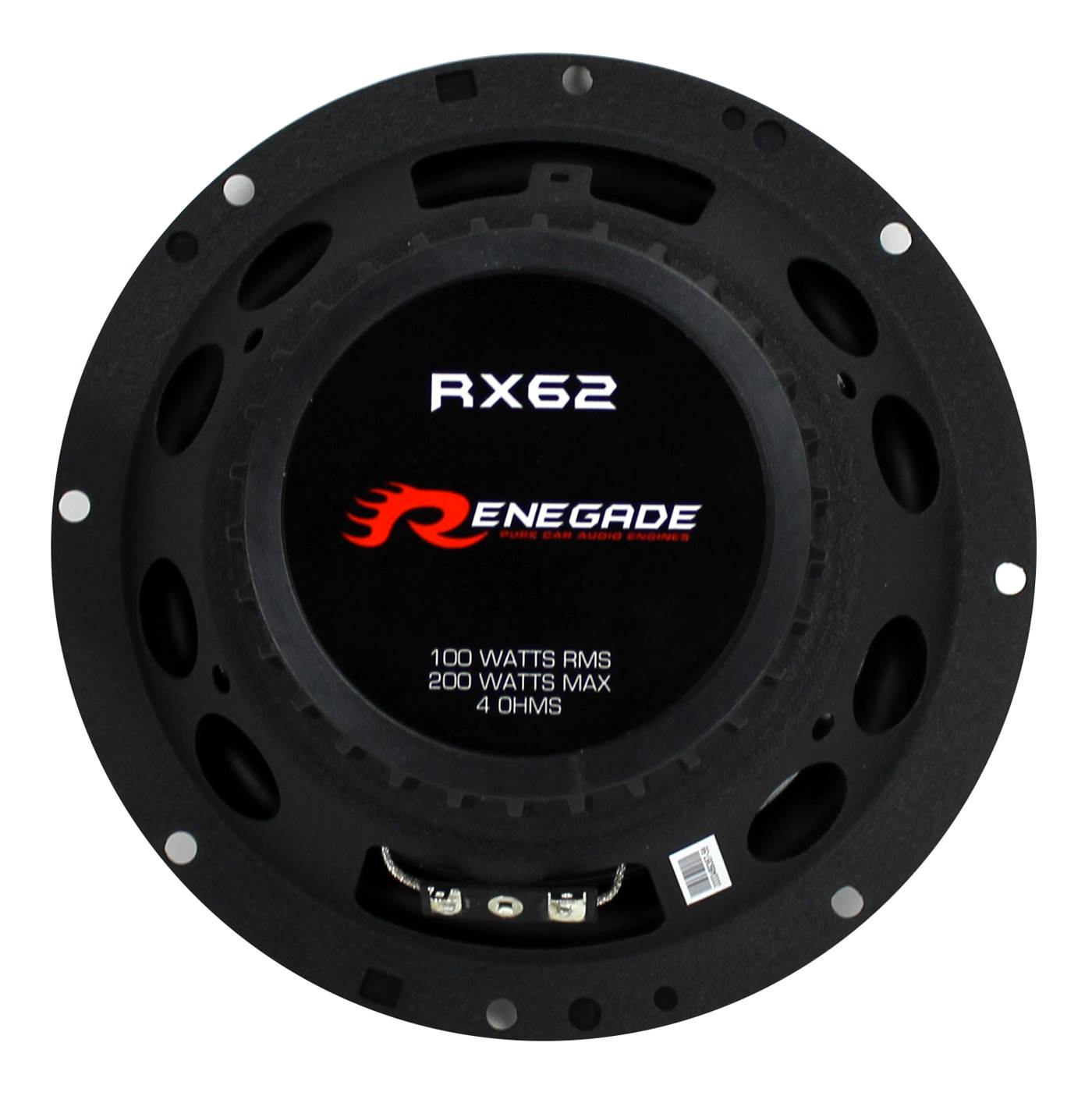 4) Renegade RX62 6.5" 600W Speakers Black+ 2) 6.5" 12KMTED Dual Tower Enclosures