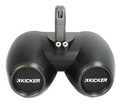 4) Rockford R165X3 6.5" 180W Speakers+ 2) 6.5" 12KMTED Dual Tower Enclosures