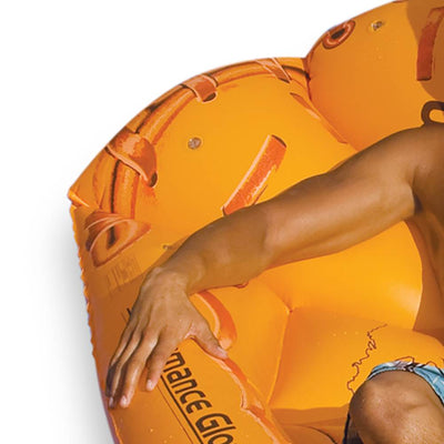 Swimline Giant Inflatable 62 Inch Baseball Glove Swimming Pool Float + Air Pump - VMInnovations