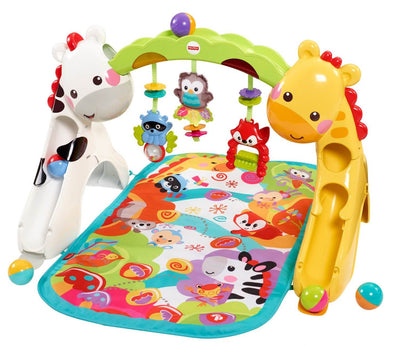Fisher-Price Newborn-to-Toddler Three Stages Floor Play Gym | CCB70 - Open Box