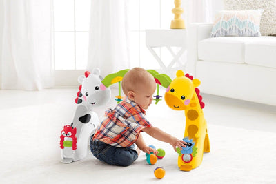 Fisher-Price Newborn-to-Toddler Three Stages Floor Play Gym | CCB70 - Open Box