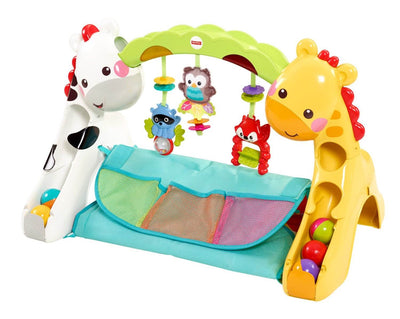 Fisher-Price Newborn-to-Toddler Three Stages Floor Play Gym | CCB70 - Open Box
