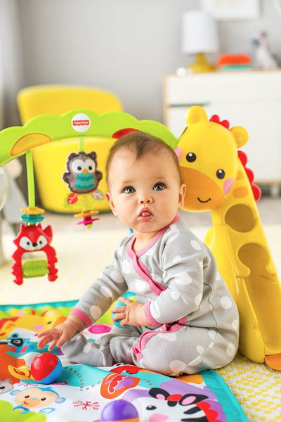 Fisher-Price Newborn-to-Toddler Three Stages Floor Play Gym | CCB70 - Open Box