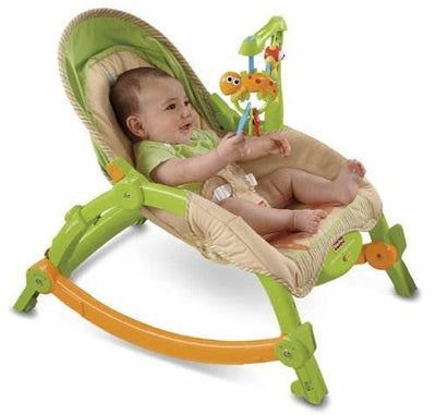 Fisher-Price Newborn-to-Toddler Portable Baby Rocker Chair | (Open Box)