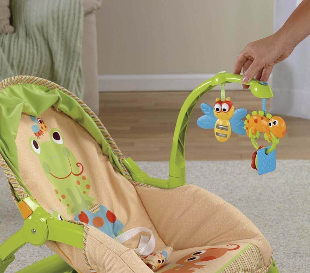 Fisher-Price Newborn-to-Toddler Portable Baby Rocker Chair | (Open Box)