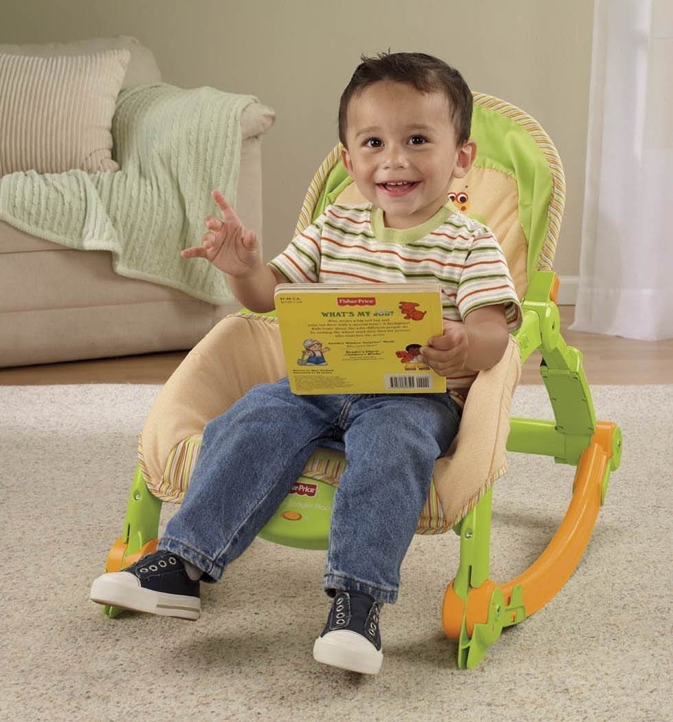 Fisher-Price Newborn-to-Toddler Portable Baby Rocker Chair | (Open Box)