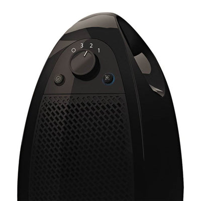 Holmes Mini-Tower Air Purifier With HEPA-Type Air Purifier, Black (Open Box)