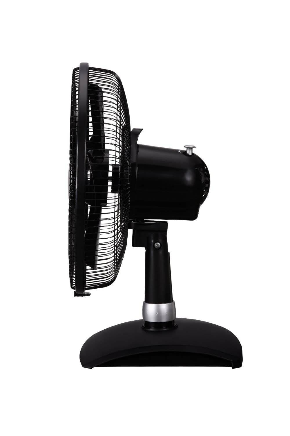 Holmes HDF12235-BM Oscillating 5-Speed Table Home Office Fan 12-Inch - Open Box