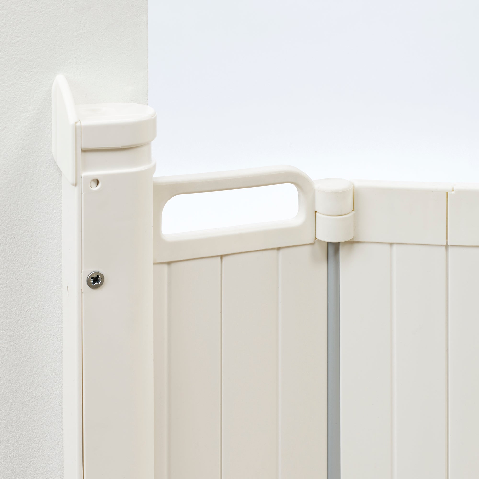 BabyDan Guard Me 25.4-36" Wide Doorway Auto Foldable Safety Baby Gate (2 Pack)