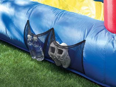 Little Tikes Shady Jump 'n Slide Outdoors Inflatable Bounce House | Open Box