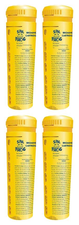 Spa Frog Pool Floating Mineral Bromine Combo w/ 4 month Replacement Cartridges