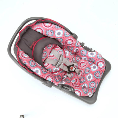 Cosco Light N Comfy DX Baby Infant Car Seat - Posey Pop | IC207DCC