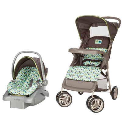 Cosco Lift & Stroll Car Seat & Stroller Travel System Elephant Squares| TR336DFK