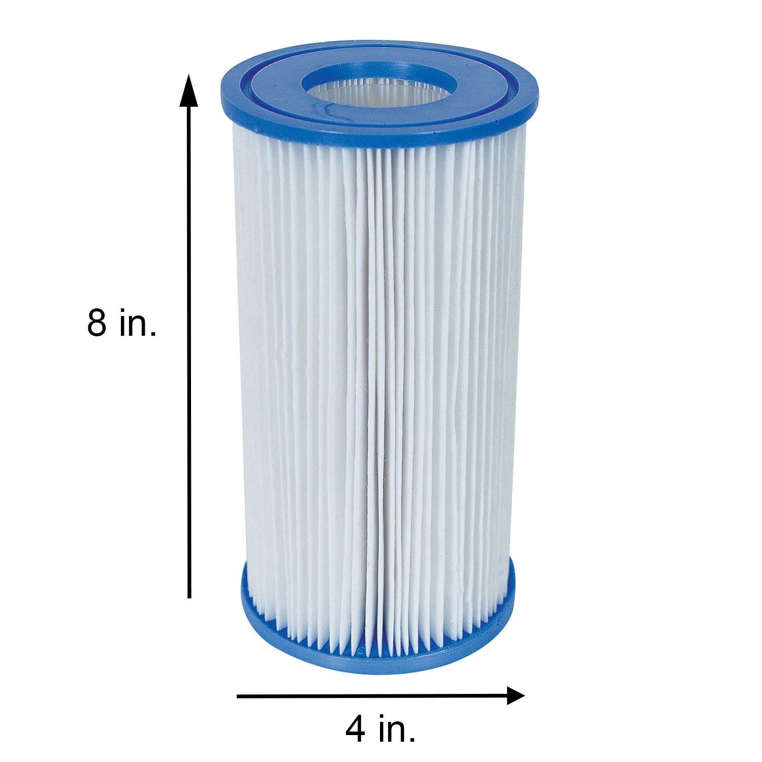 Coleman Type III A/C Pool Filter Pump Replacement Cartridge, 12-Pack | 90307