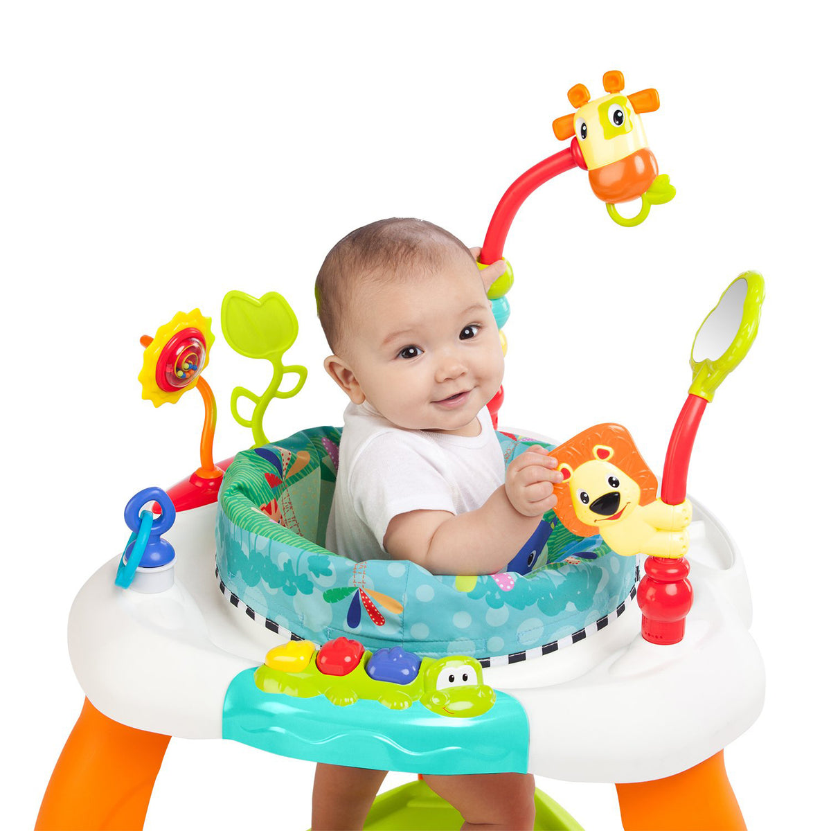 Bright Starts Bounce Bounce Baby 9 Activity Toy Play Center, For 6 to 12 Months - VMInnovations