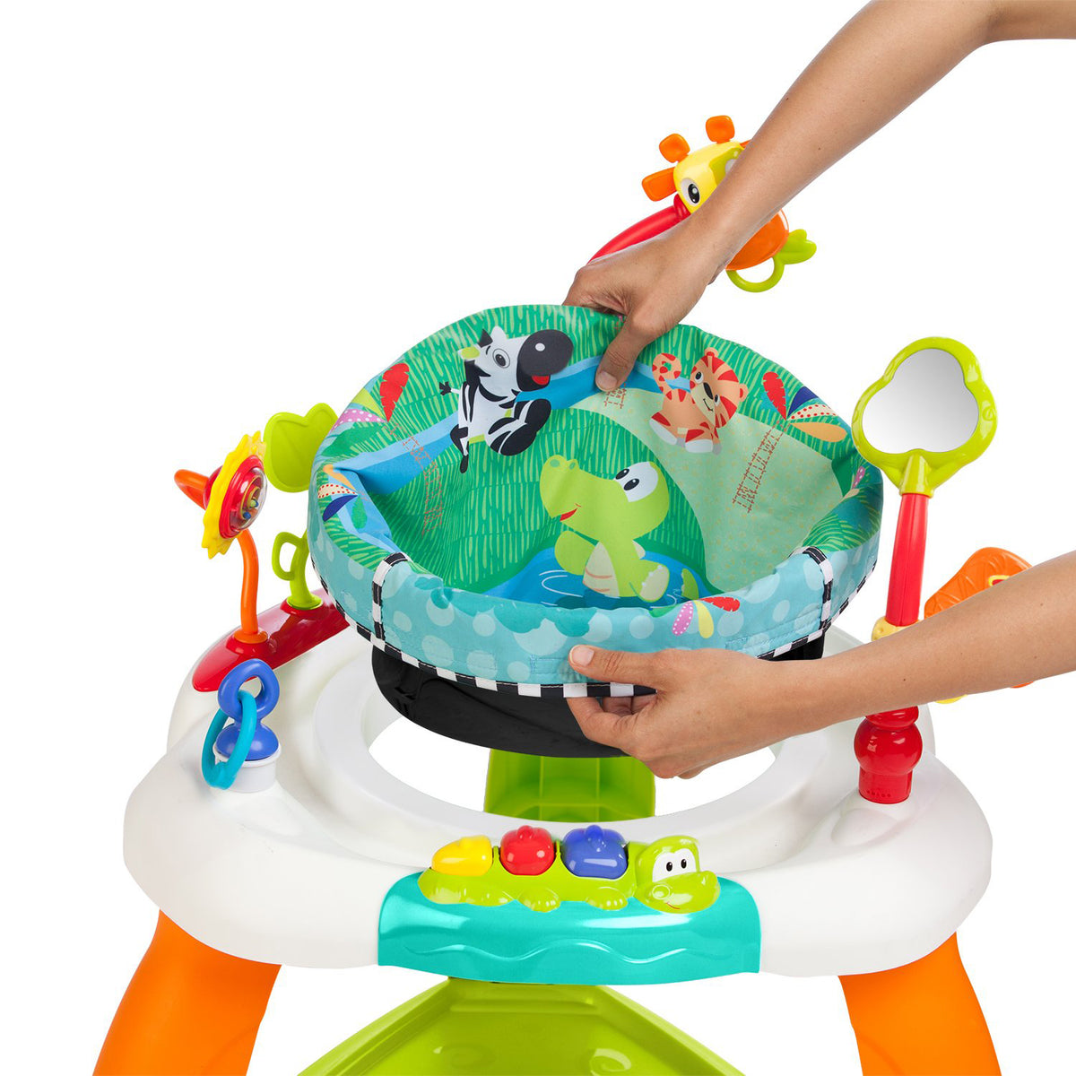 Bright Starts Bounce Bounce Baby 9 Activity Toy Play Center, For 6 to 12 Months - VMInnovations