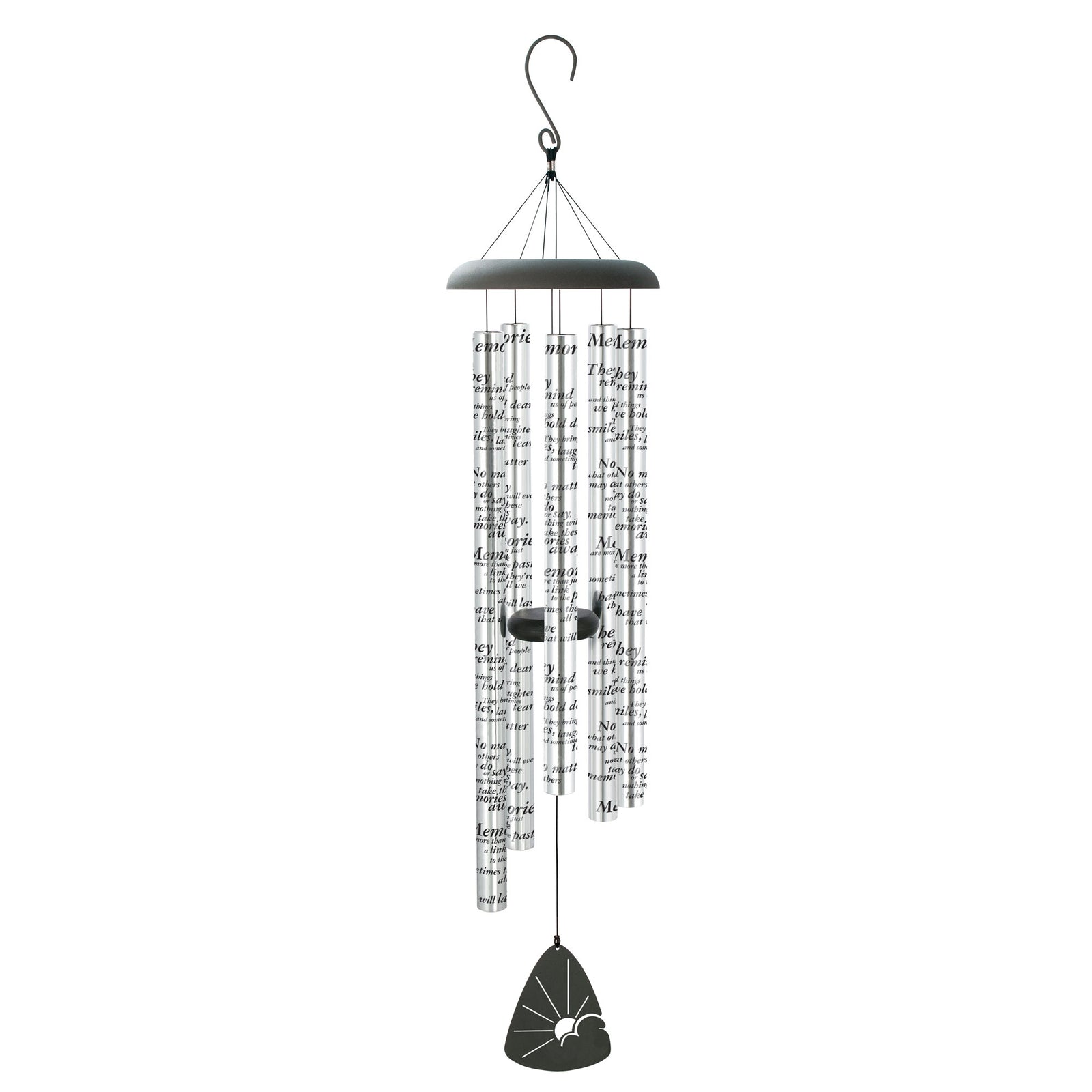 Carson Home Accents 44 Inch Memories Sonnet Garden Metal Wind Chime (Open Box) - VMInnovations