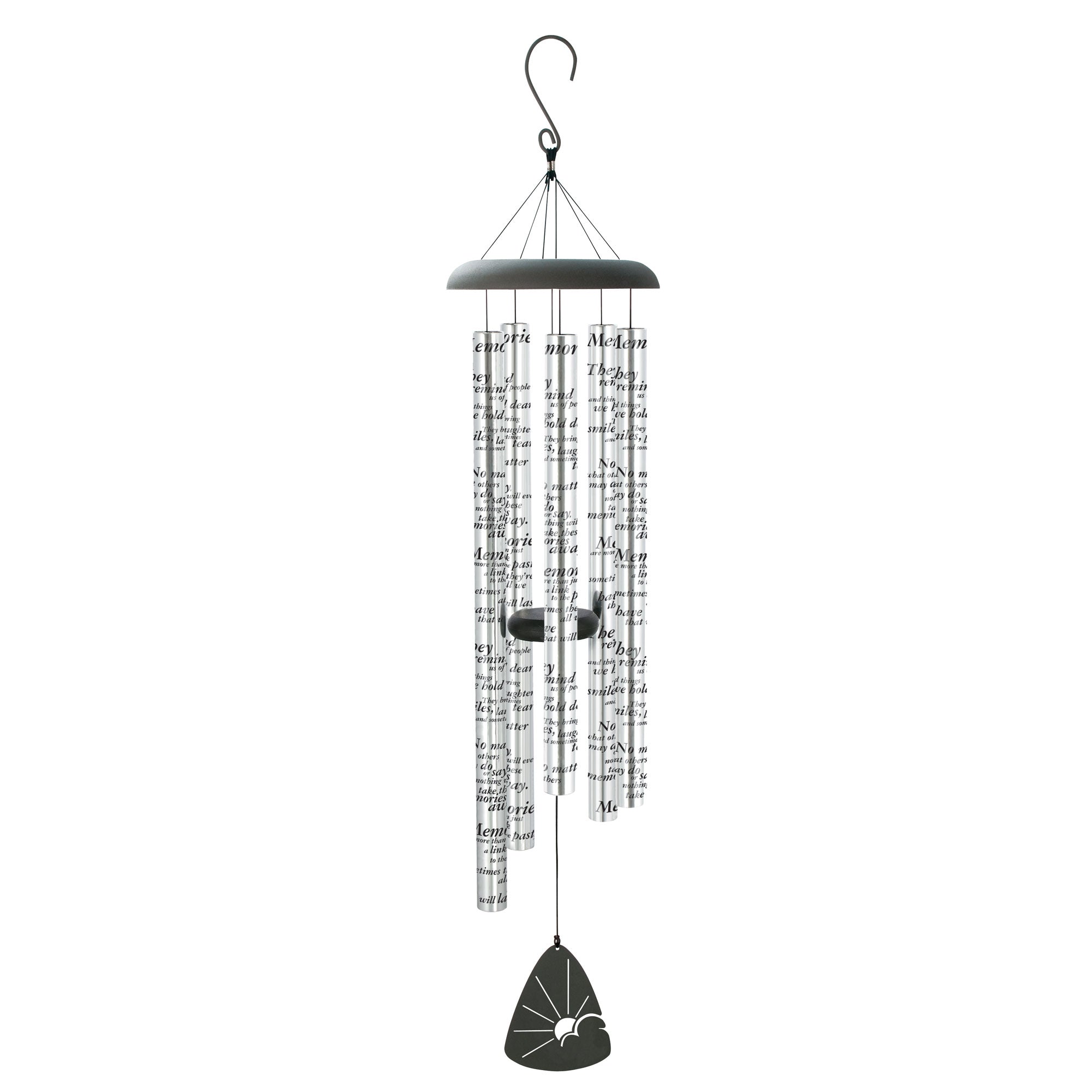 Carson Home Accents 44 Inch Memories Sonnet Garden Metal Wind Chime (Open Box) - VMInnovations