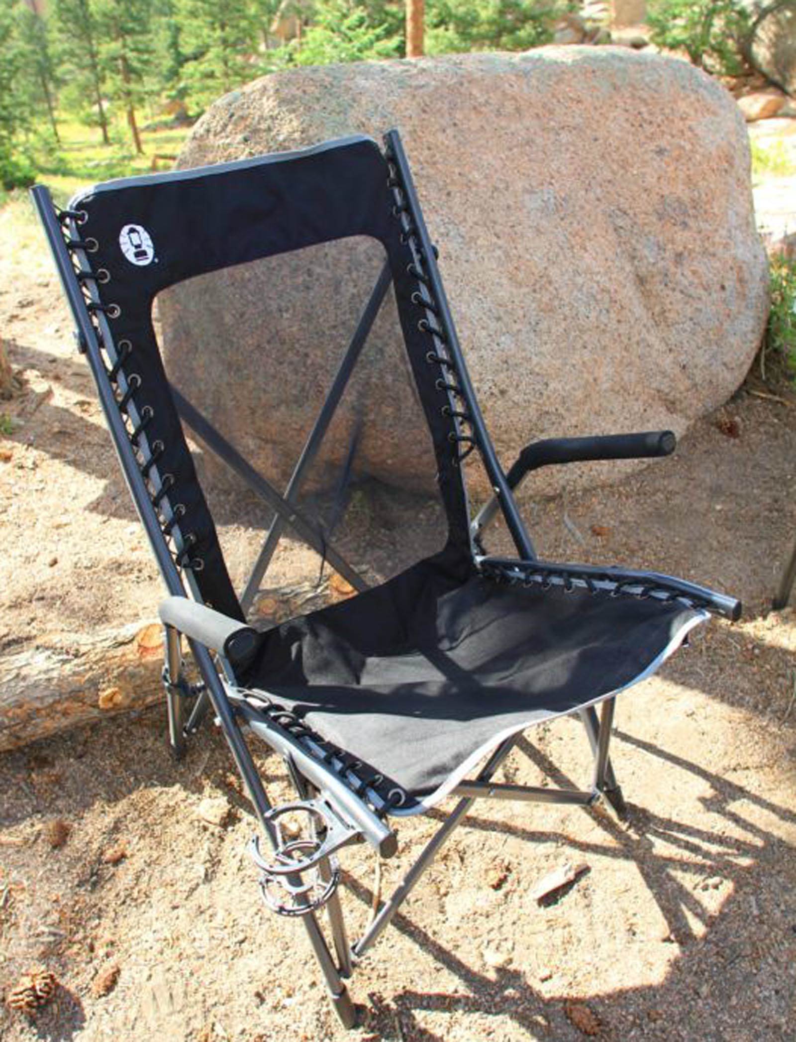 COLEMAN ComfortSmart Suspension Camping Folding Chair w/ Bag - Open Box