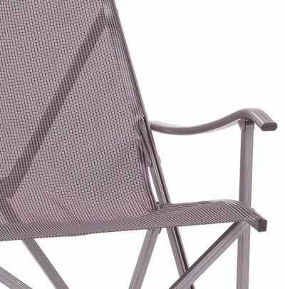 Coleman Ergonomic Outdoor Sling Camping Aluminum Folding Chair w/ Bag (Open Box)
