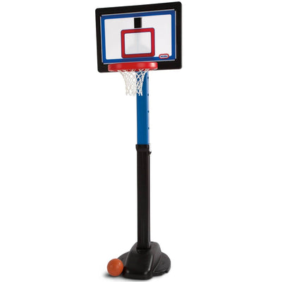 Little Tikes Play Pro Indoor / Outdoor Kids Basketball Hoop Set (Open Box)