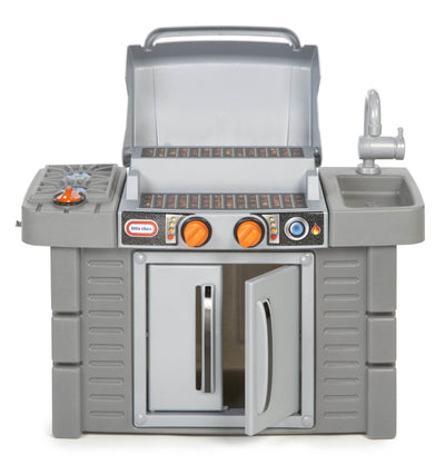 Little Tikes Cook 'n Grow BBQ Grill with Cooking Accessories and Food | 633904M