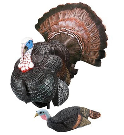 Carry-Lite Pretty Boy & Pretty Girl Combo Turkey Hunting Decoys (Missing Stakes)