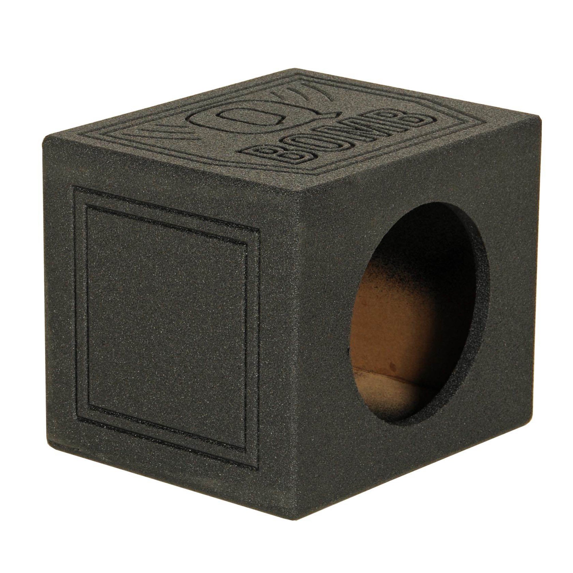 Q-POWER QBOMB 10" Sealed Car Subwoofer Sub Box Enclosure (Open Box)