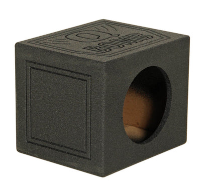 NEW! Q-POWER QBOMB 10" Sealed Car Subwoofer Sub Box Enclosure, Single (Used)