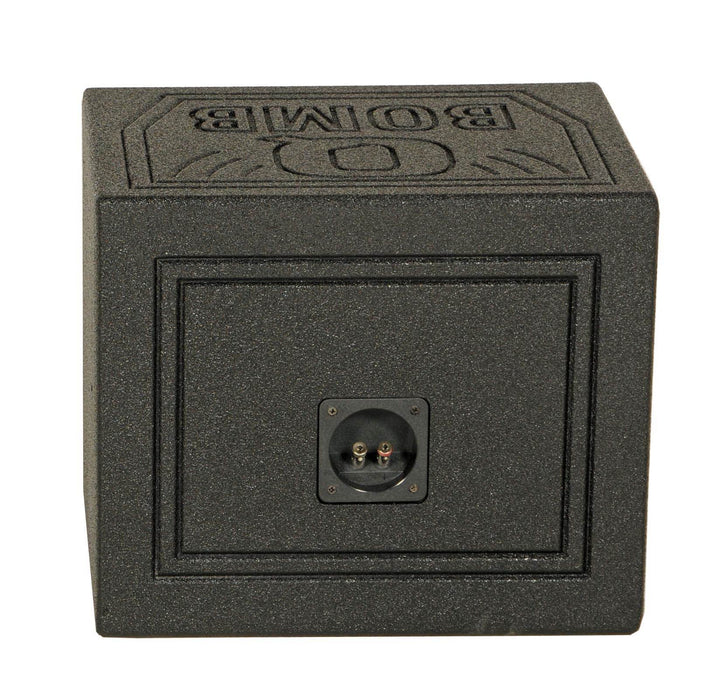 Q-POWER QBOMB 10" Sealed Car Subwoofer Sub Box Enclosure (Open Box) - VMInnovations