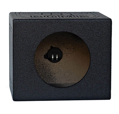 NEW! Q-POWER QBOMB 10" Sealed Car Subwoofer Sub Box Enclosure, Single (Used)