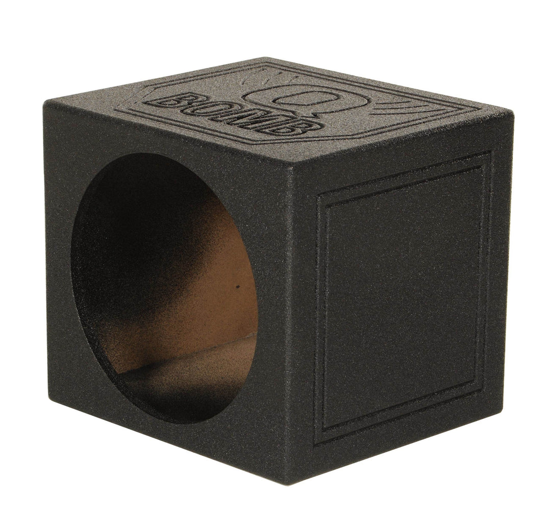 Q-POWER QBOMB 12" Sealed Car Subwoofer Sub Box Enclosure Single - Open Box
