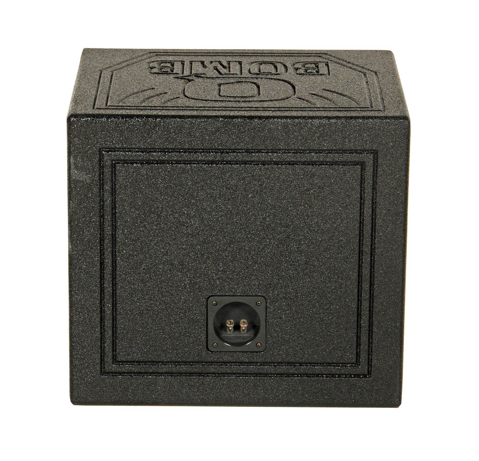 Q-Power QBomb 12" Sealed Car Subwoofer Sub Box Enclosure Single (Damaged)