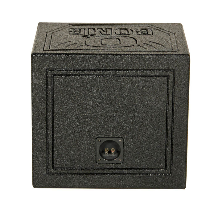 Q-POWER QBOMB 12" Sealed Car Subwoofer Sub Box Enclosure Single - Open Box