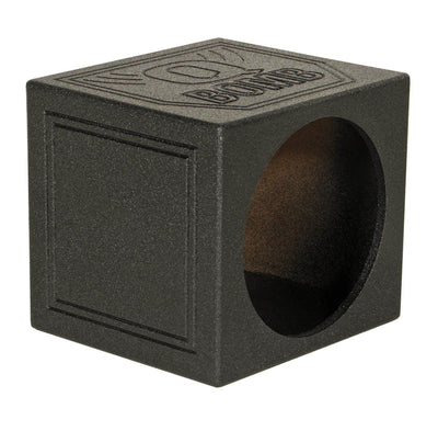 Q-Power QBomb 12" Sealed Car Subwoofer Sub Box Enclosure Single (Damaged)