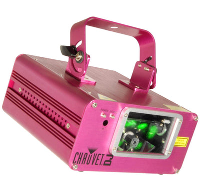 CHAUVET DJ Scorpion Dual Fat Beam Aerial Light Effect Laser w/ H700 Fog Machine